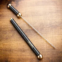 Portable Cigar Draw Enhancer Tool Stainless Steel Needle Drilled Burr Dredge Hole Cigar Punch Carbon Fiber Smoking Accessories 1