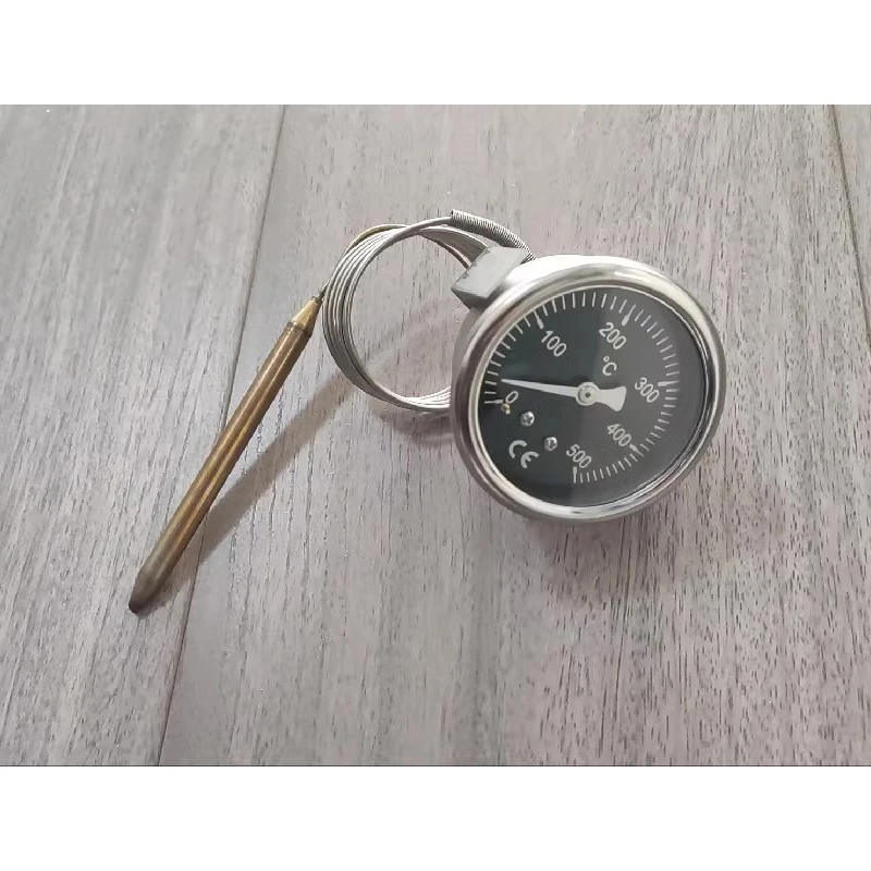 EP4 304 stainless steel pizza oven thermometer pointer temperature display  500 degrees metal plate thermometer