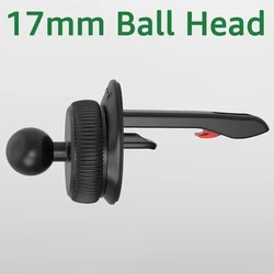 Universal Air Vent Ball Head Car Phone Holder (Black)