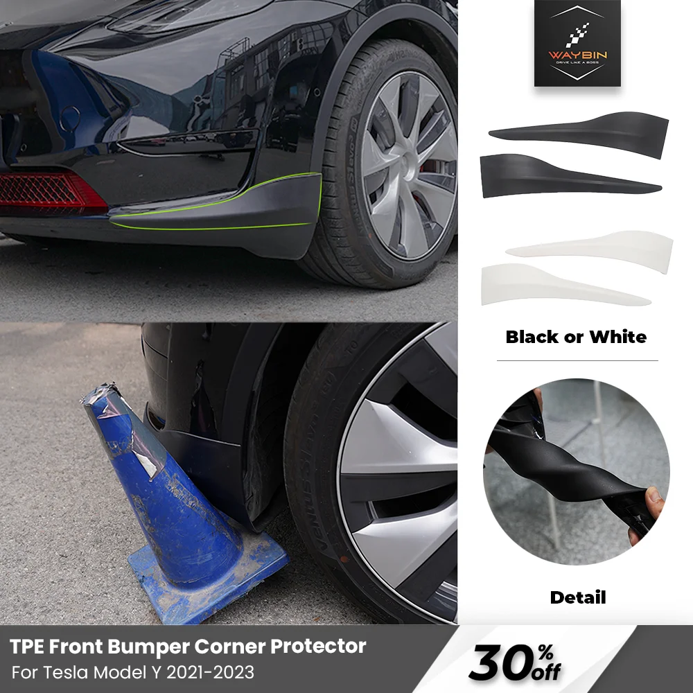 FrontBumperCornerProtectorforTeslaModelY202120222023Anti