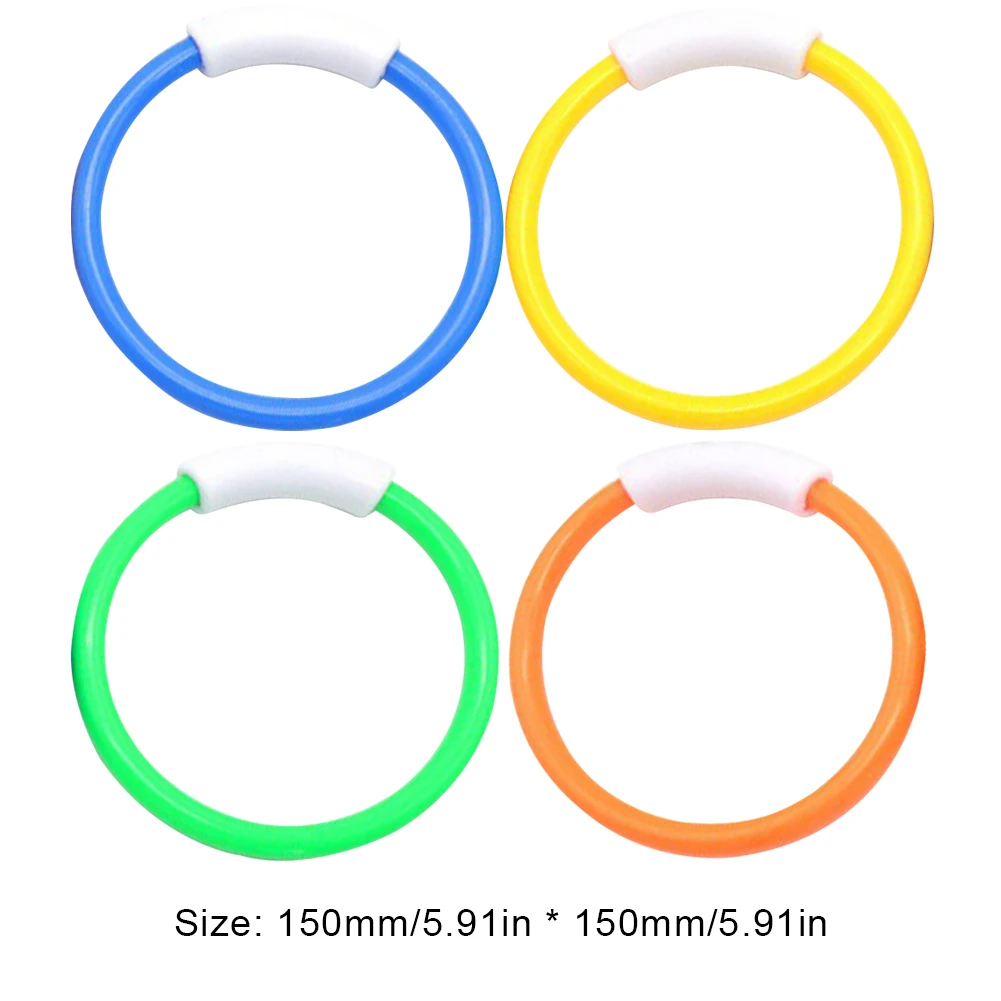 4Pcs Underwater Diving Toys Multicolor Cartoon Pool Sinking Toys Creative Throwing Dive Water Toy Swimming Pool Accessories