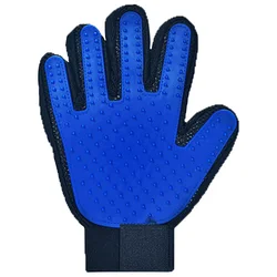 2026 Premium Pet Grooming & Massage Gloves - 2 - Piece Set (Blue right)