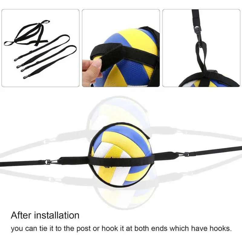 Volleyball Hitting Practice Trainer Practical Assistant Wear-resistant Flexible for Exercise Volleyball Trainer Belt