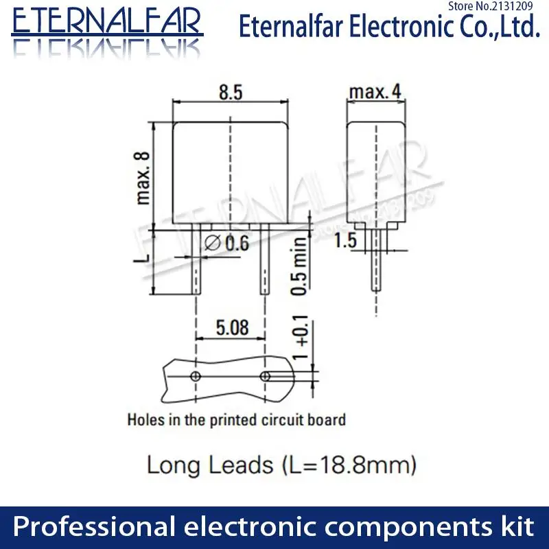 Square Plastic Fuse 0.5A 0.8A 1A 2A 2.5A 3.15A 4A 5A 6.3A 8A 10A 250V 392 for LCD TV Power Board Commonly Water Purifier square plastic fuse