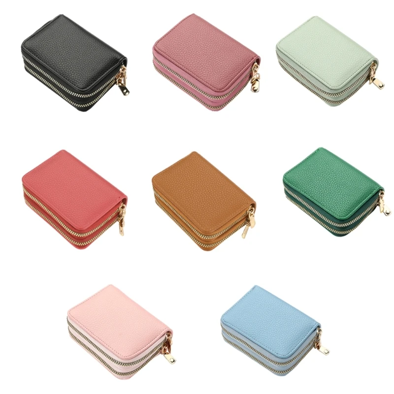

Modern and Functional Zipper Card Case Organize Your Belongings for Everyday Use