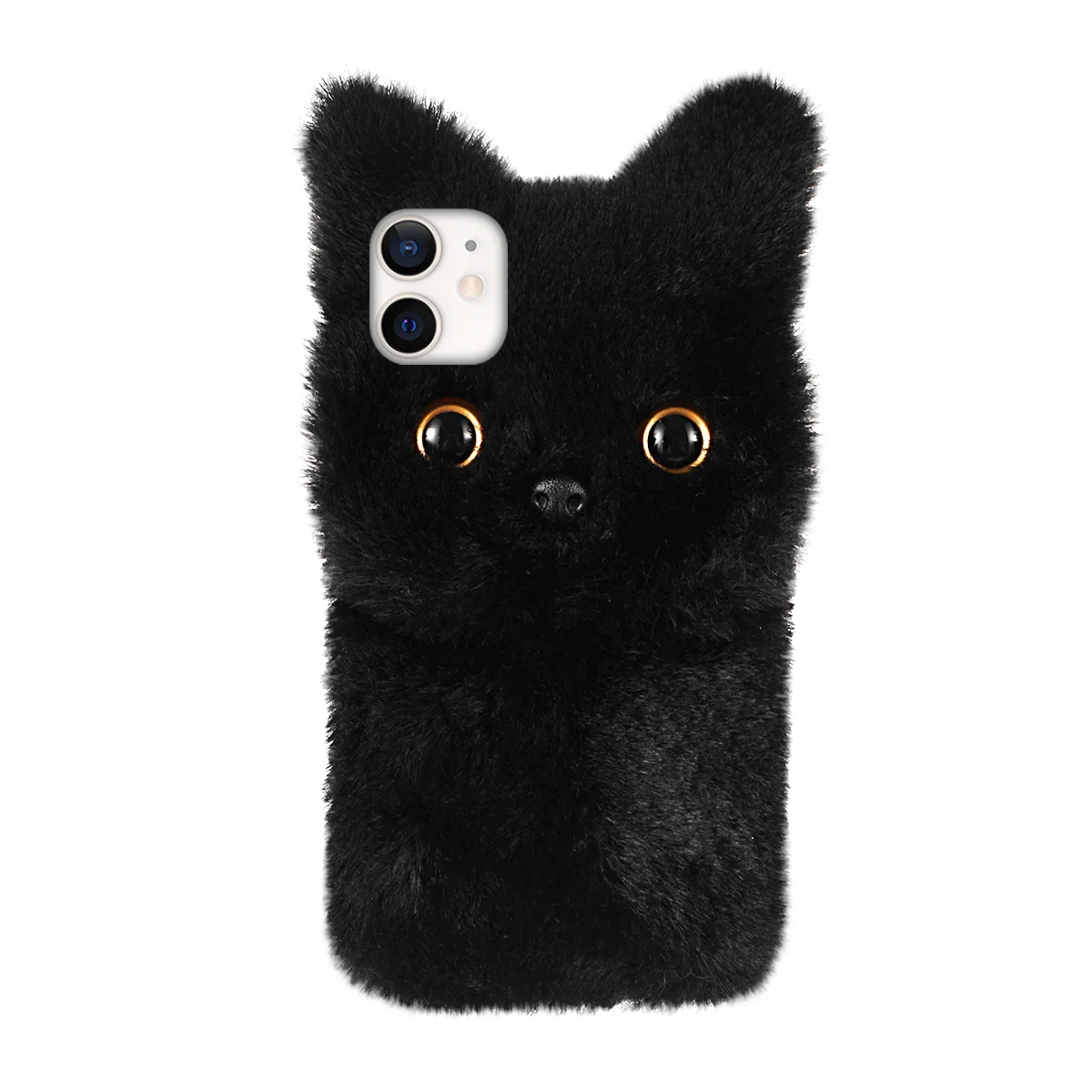 

Phone Case Protective Protector Furry Cover Decorative Shell Fluffy Cases