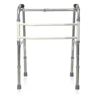 Lightweight Aluminium Frame Adult Walk Aid Walker with Wheel or without Wheel for Disabled 1