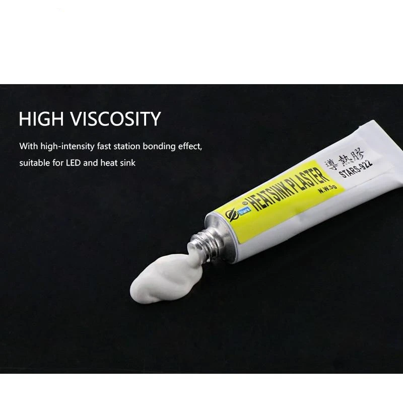 1/5/10/20pcs Thermal Grease Paste Conductive Heatsink Plaster Viscous Adhesive Glue For Chip VGA RAM LED IC Cooler Caulk