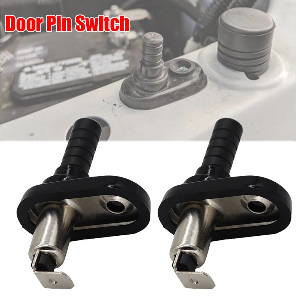 2x Universal Auto Lkw Elektronische Flansch Montieren Pin Schalter Auto 20A 12V Courtest Licht Tür Schalter Alarm Motorhaube boot Handschuh Box – Detail 8