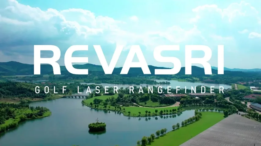REVASRI Golfafstandsmeter met helling en pin-lock vibratie, externe