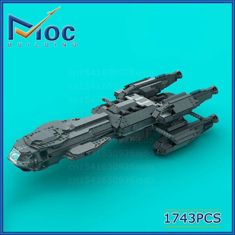 

MOC Building Block Constellation Series Science Fiction Aircraft Technology Bricks Originality DIY Assembled Model Toy Holiday