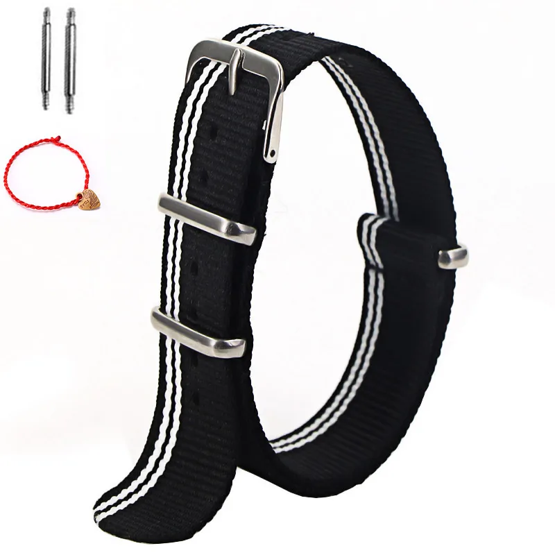 Durable Nylon Watch Band Replacement Strap