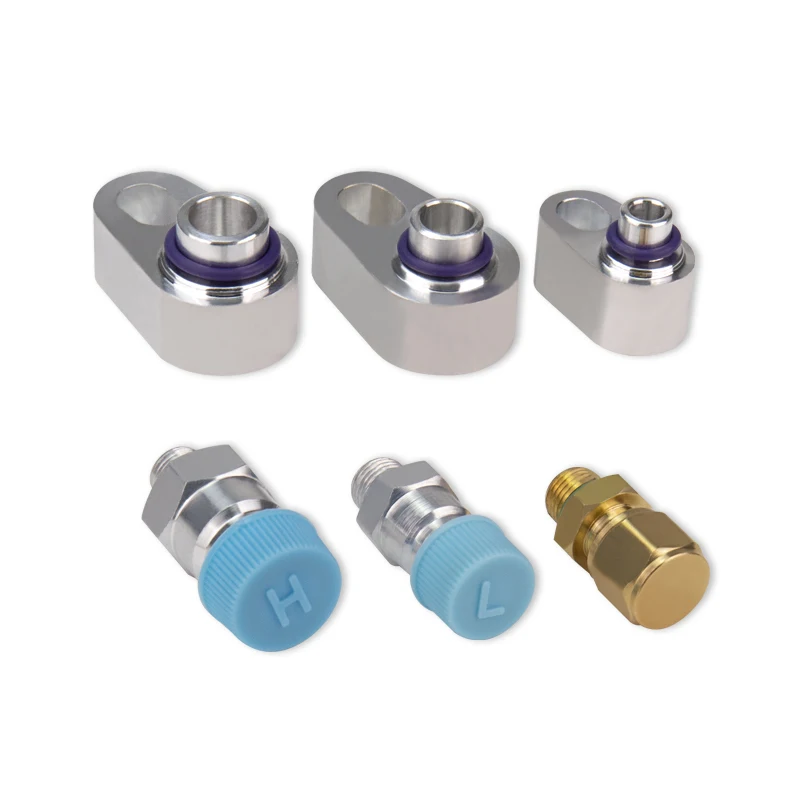 3/8'' 1/2'' 5/8'' R12 Leak Block Off Fittings Kit for A/C Air