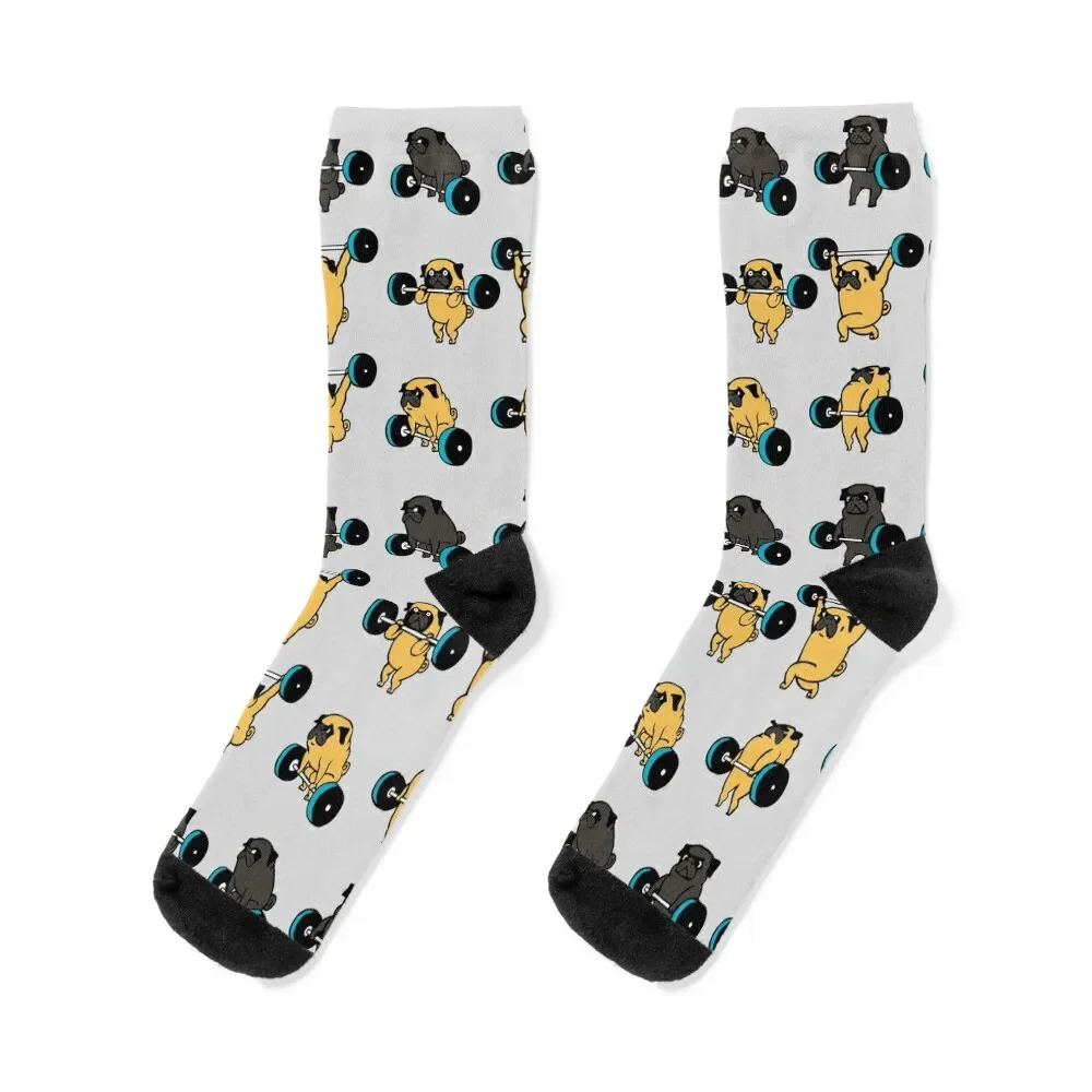 LIFTING PUGS Socks basketball designer brand Designer Man Socks Women's