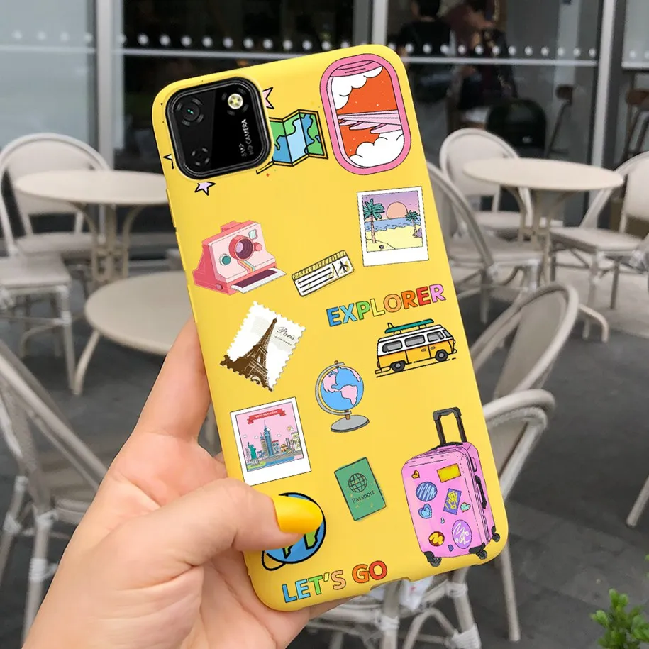 Moon Leopard Cartoon Soft Phone Case - Stylish Bumper Cover