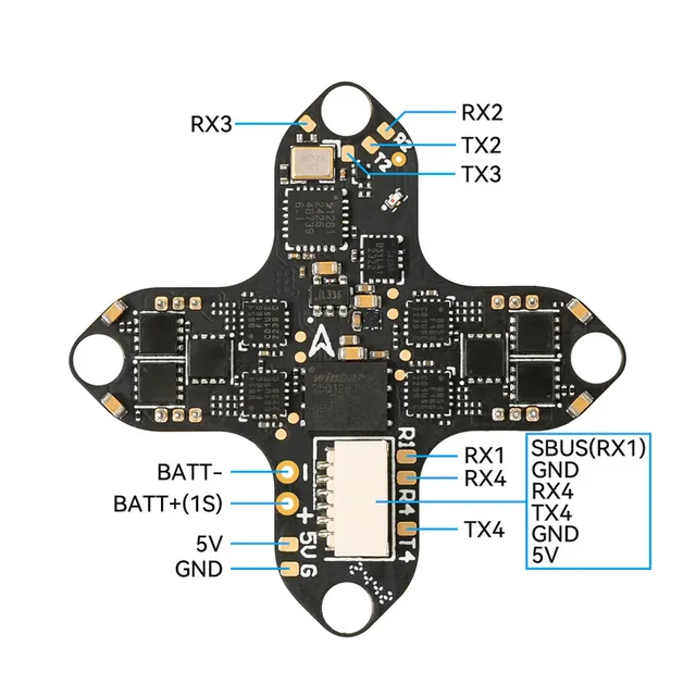 BETAFPV Matrix 1S Brushless Flight Controller (3IN1/4IN1) 3