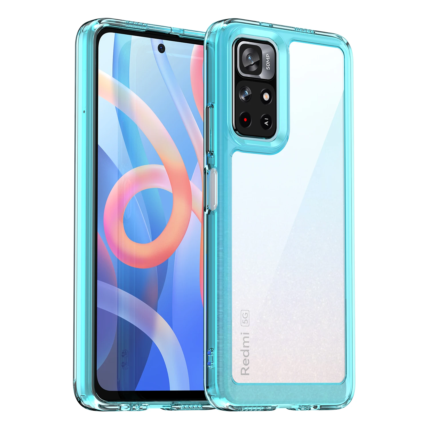 Shockproof Transparent Acrylic Case