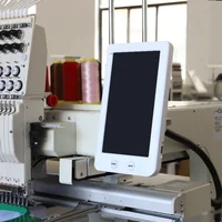 Professional High Speed Single Head 12 Needle Cap Embroidery Machine – Automatic 1200 RPM Commercial Embroidery Machine with 9/12/15 Needle Options - Image 2