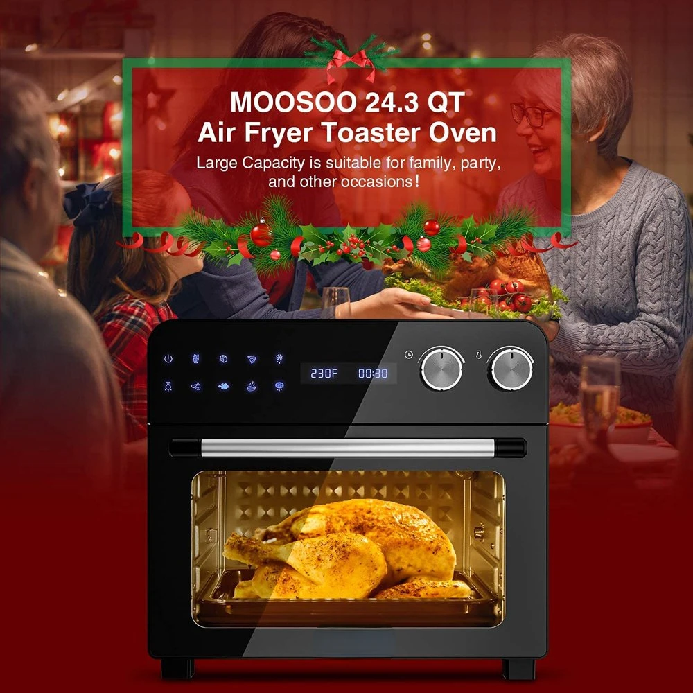 PowerXL Vortex Air Fryer Pro Plus 10 Quart Capacity, Black, 1700 Watts,  Pizza Oven, Electric Oven, Household Appliances - AliExpress