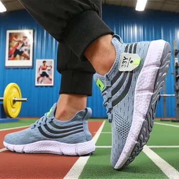 الحد الأدنى شبكة الذكور عارضة الاحذية خفيفة الوزن في الهواء الطلق خففت كعب شبكة رياضية الركض تنيس أحذية المشي الرجالية 6