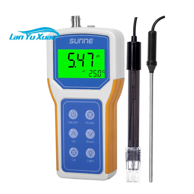 

Shanghai Shangyi pH meter Portable digital pH meter PHB-4 laboratory pen pH tester