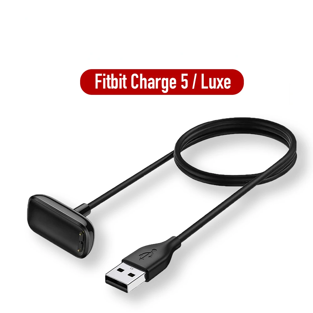 Cavo Di Ricarica Magnetico Usb Fitbit Charge 6 5/Fitbit Luxe Dock Di Ricarica Adattatore Portatile Fitbit Charge 6 Accessori Per Orologi Intelligenti