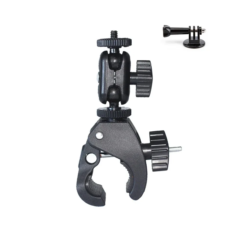 Support Fixation Guidon Moto pour GoPro Hero 13 12 11 Insta360 X4 X3 DJI