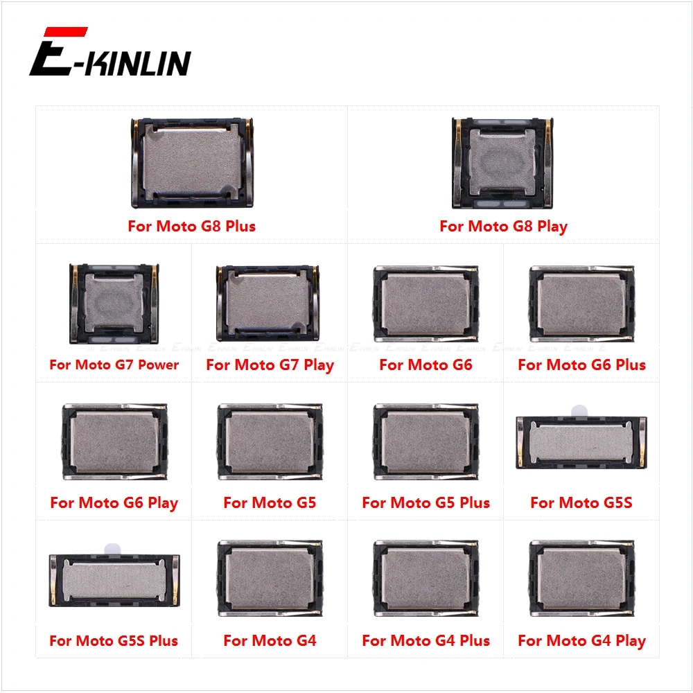 

Top Ear Speaker Receiver Earpieces For Motorola Moto G8 G7 G6 G5 G5S G4 Plus Play Power Lite Replacement Parts