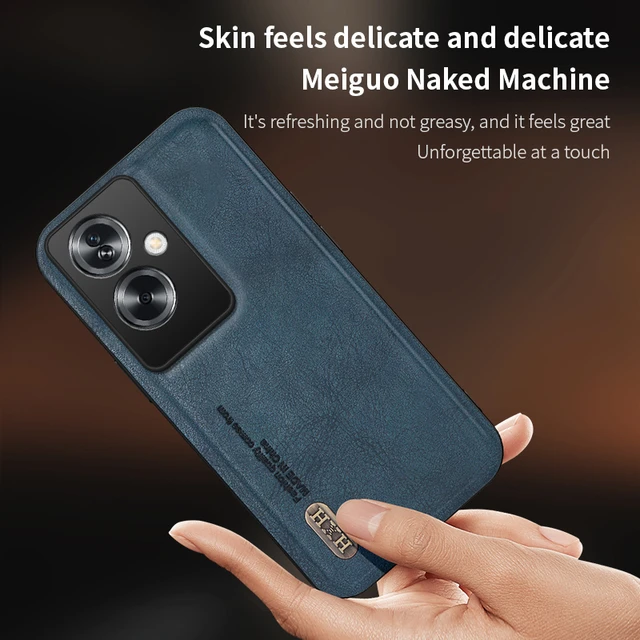  Ammeer Funda para Oppo A79 5G, Magnético Flip Folio PU Funda De  Cartera De Cuero TPU Silicona Suave Interior Shell Ranuras Para Tarjetas  Soporte Correa De Muñeca - Azul : Celulares