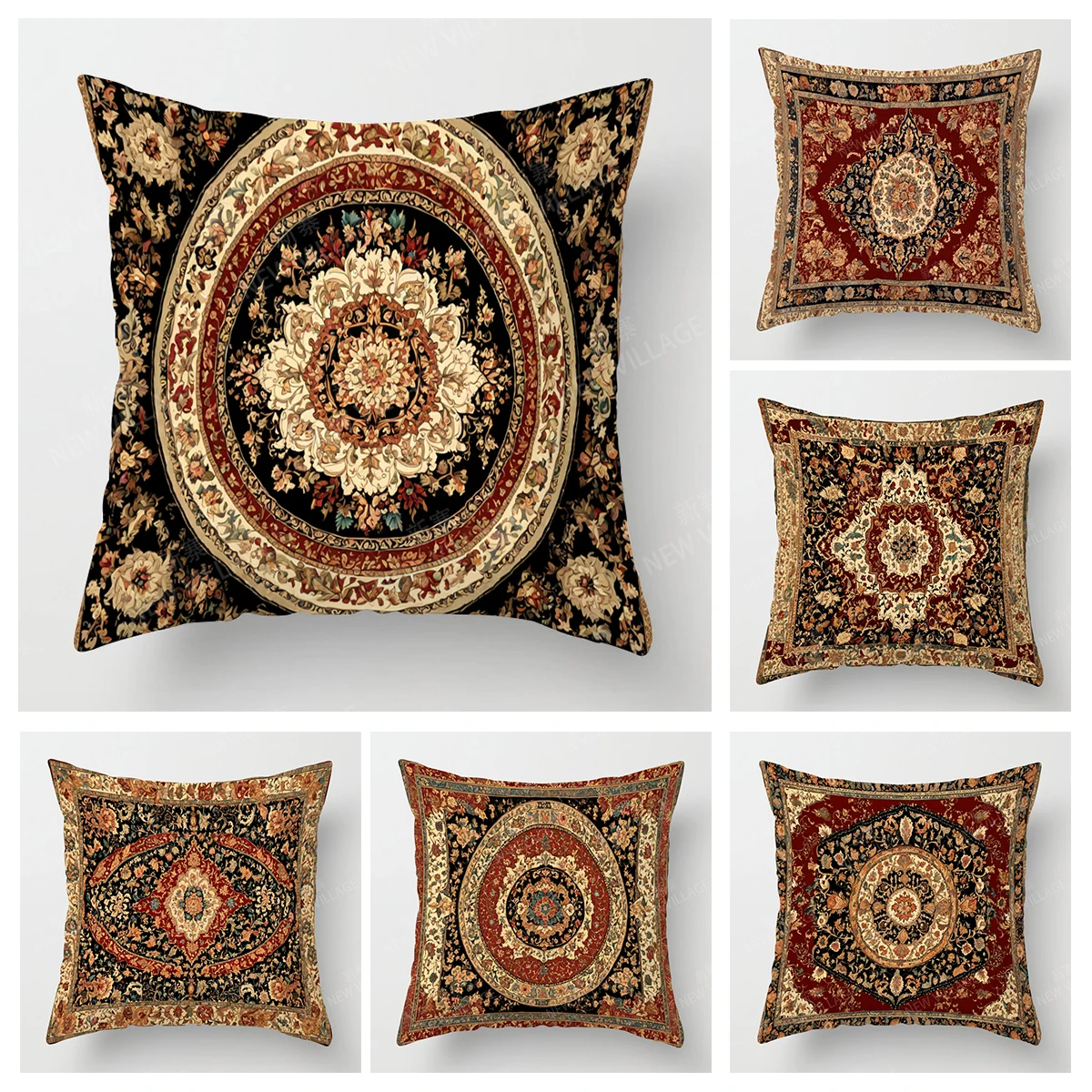 

Современная декоративная подушка для дома, декор для гостиной, наволочка для дивана 45*45 40x40 см 60x60 45x45 см 50x50 см в стиле бохо из Персии