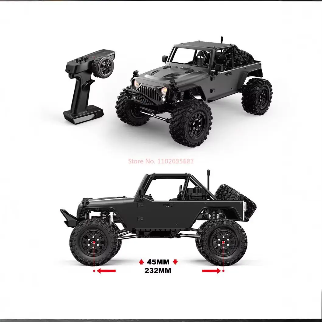 New MJX Hyper Go H12Y Brushless Remote Control Cars 12km/H 1/12 Four-Wheel Drive Climbing Off-Road Vehicle Model Toys Kids Gifts 4