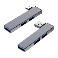 USB C HUB 3.0 Type C 3.1 3 Port Multi USB Splitter OTG Adapter For Xiaomi Lenovo Macbook Pro 13 15 Air Pro Computer Accessories