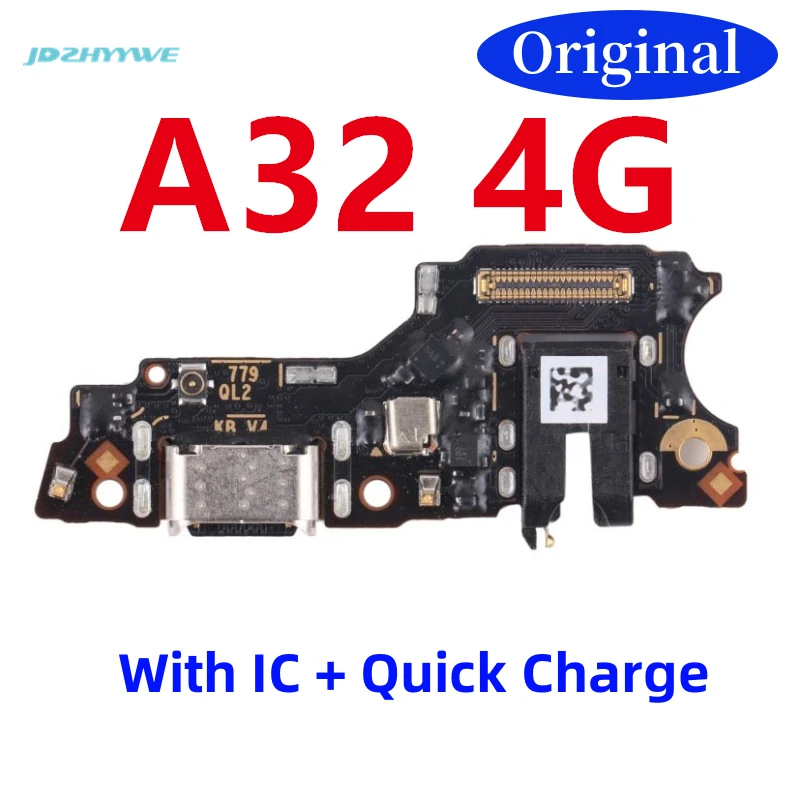 Original USB Charge Dock Port Jack Connector Flex Cable For OPPO  A32  A35 A52 4G A53 A53S A54 A54S 5G Charging Board Module