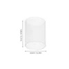 Bed Pillows Hose Filling Stuffing Inserts Pipe Elasticity Filler 080X060X060CM Clear Tube Portable Stuffings for Transparent 4