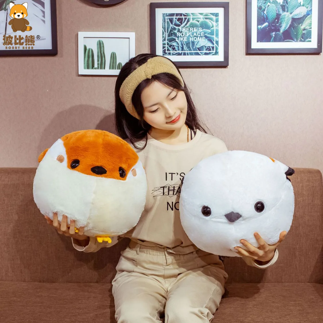 30/40cm Simulation Fat Round Sparrow & Titmouse Plush Toys Stuffed Lifelike Animal Doll Soft Bird Pillow Cute Gift for Kids Girl new 35 40cm simulation soft stuffed teaching prop kawaii plush toys plushies doll model decor real life sika deer lifelike gifts