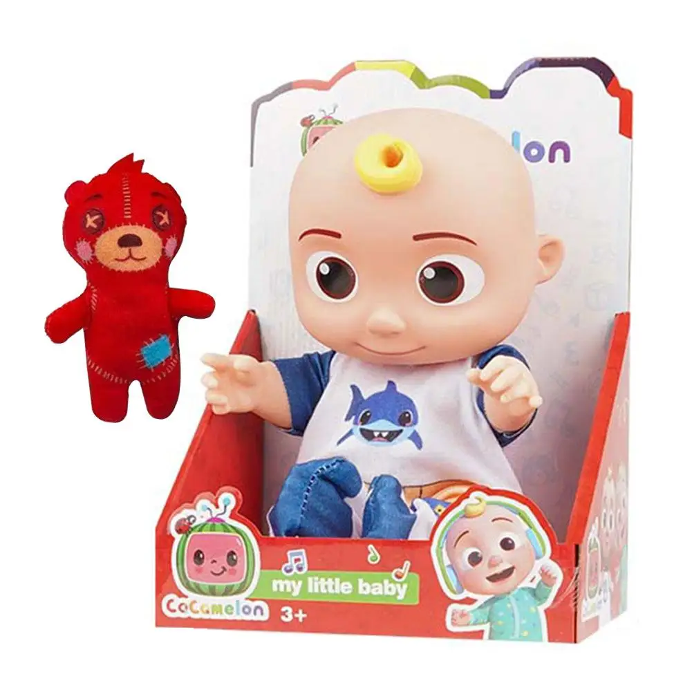 15/23CM Soft PP Cotton Cute Plush Electric Music Doll Soft Compatible Delicate Touch With Bear Shark Accessories 6