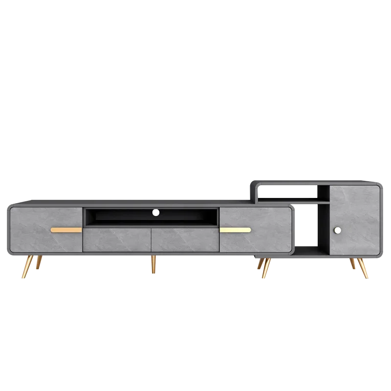 

TV cabinet, coffee table combination, Nordic minimalist small unit, floor cabinet, living room, modern expansion