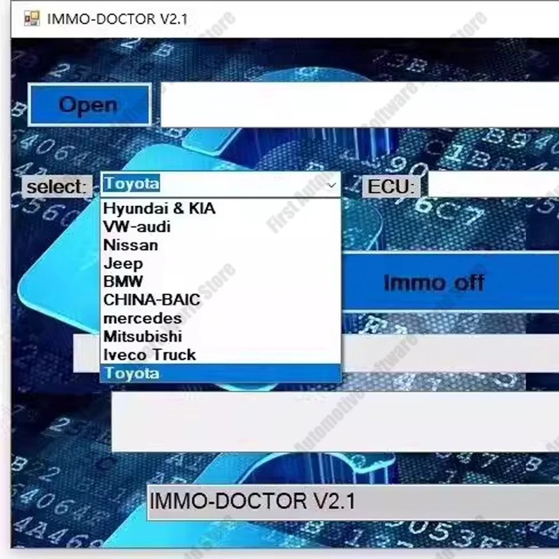 2023 IMMO DOCTOR V2.1 software Turn off engine computer anti-theft software for SIM2K MT38 ME 17.9.2 17.9.8 MED17.9.8 ME1 2