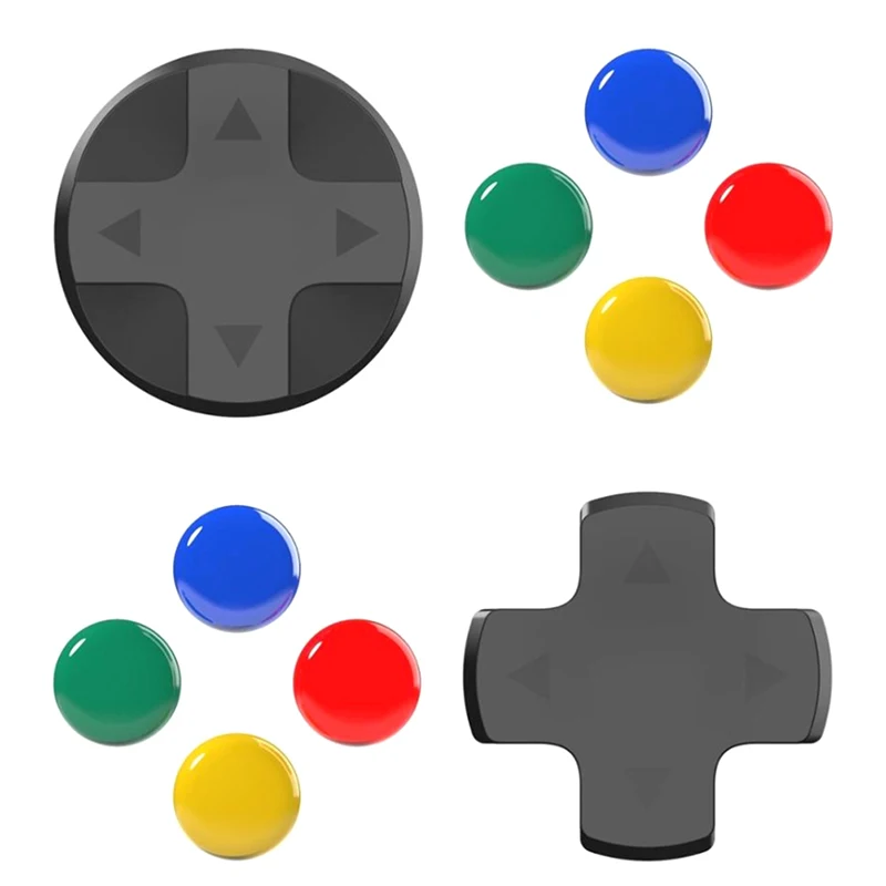 Skull & Co. Joycon D-Pad Button Cap Set Dpad Per Nintendo Switch E Switch Oled Joy-Con Controller