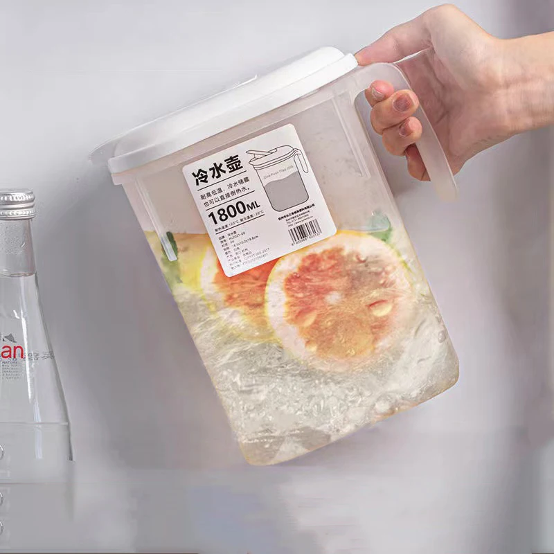 3.5L Water Kettle Or Faucet Beverage Dispenser Cold Juice Lemonade Drinks Bucket Liquid Storage Tank Outdoor Fridge Organizers 7