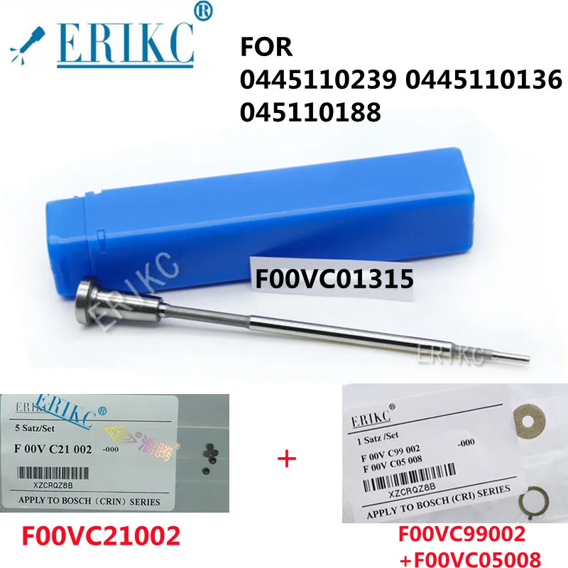 

ERIKC Control Valve F00VC01315 + F00VC21002 +F00VC99002 +F00VC05008 FOR 0445110239 0986435122 0445110136 0445110188 0986435090