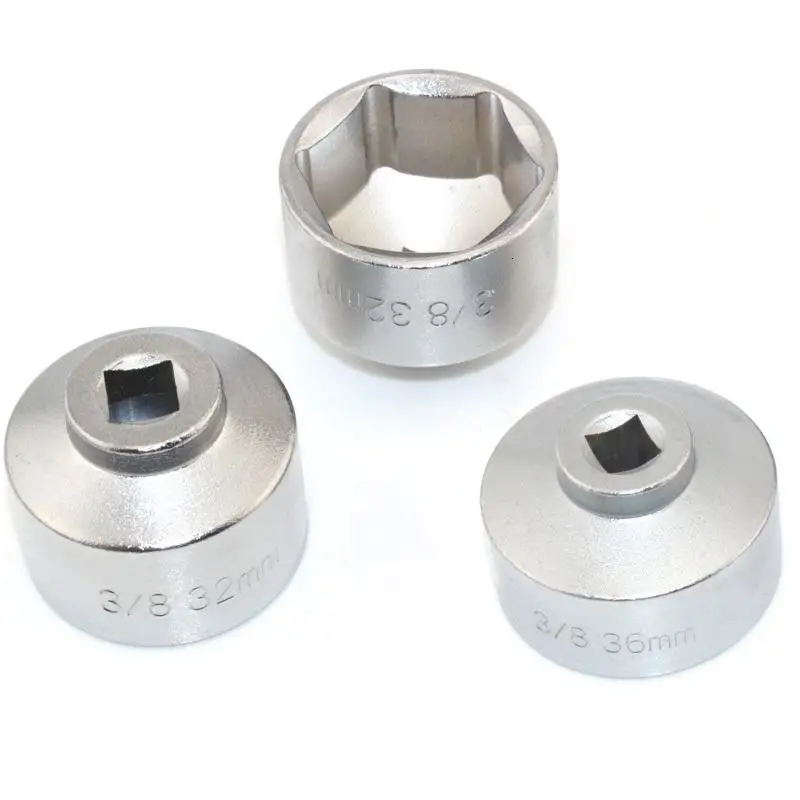 3/8" Dr. 32mm Oil Filter Wrench Removal Socket Tool For GM Opel Vauxhall