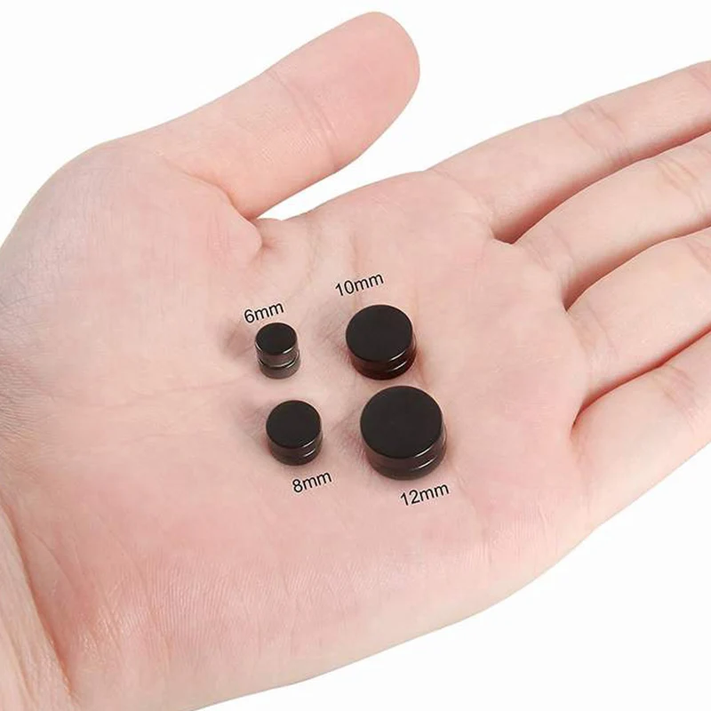 Clip Earrings 1Pair Fashion Magnetic Non Piercing Fake Gift for Men Women Jewelry