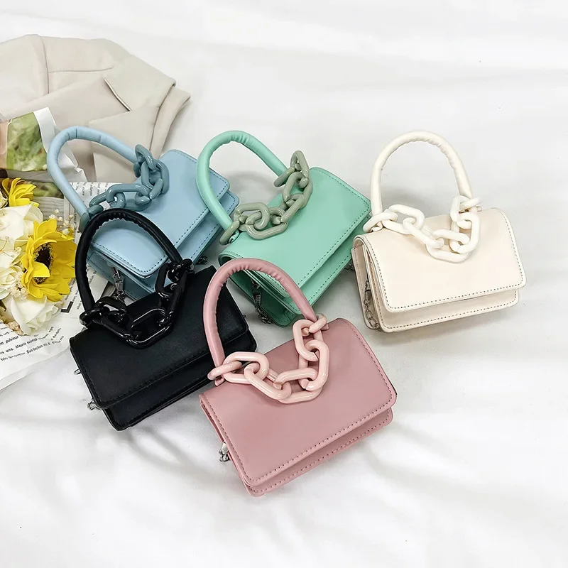 

Chain Female Bag Mini Summer Crossbody Bags for Women Fashion Luxury Designer Handbag Women's 2023 Trend Woman Shoulder Purse