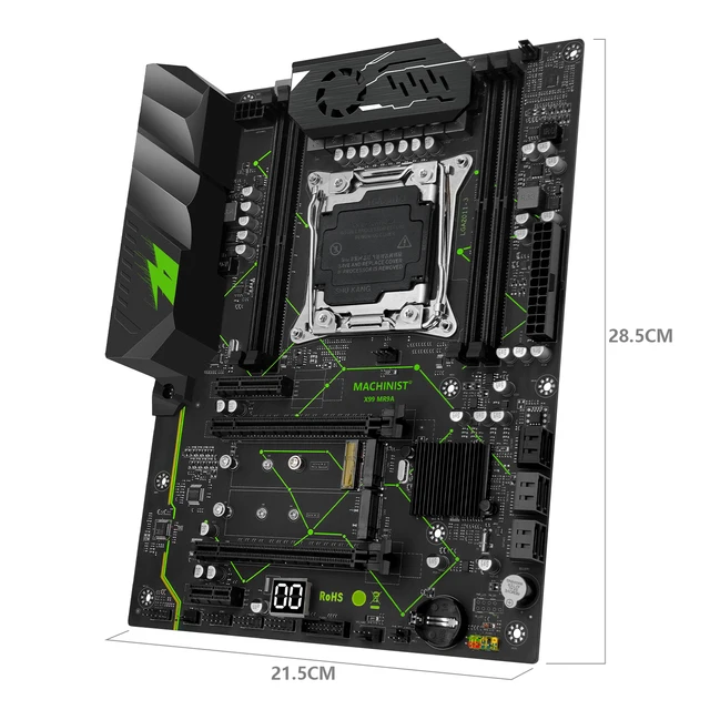 MACHINIST X99 Kit scheda madre LGA 2011-3 con Xeon E5 2666 V3 CPU 32G = 4*8G DDR4 Set di memoria ECC USB a quattro canali 3.0 ATX MR9A Pro 3
