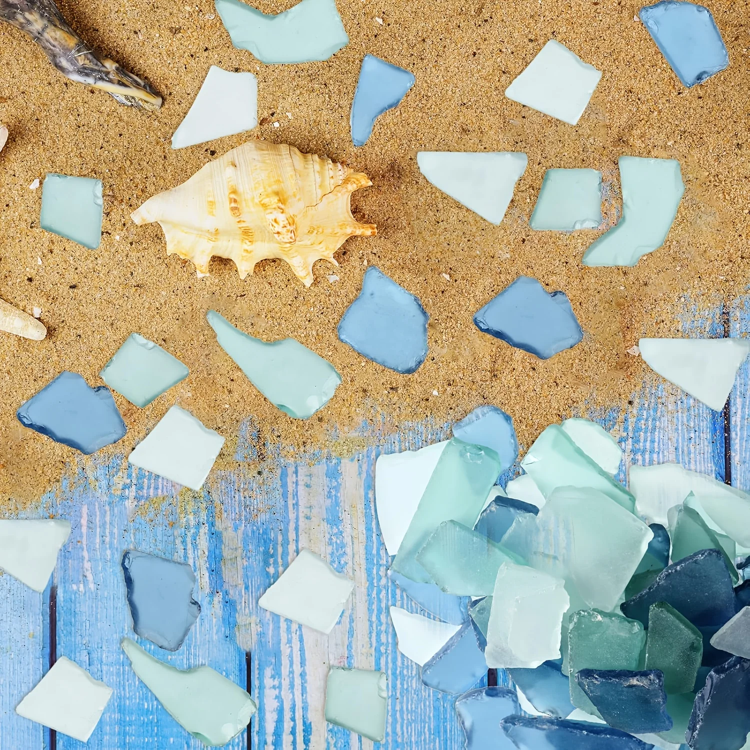 Frosted Sea Glass Pieces 3