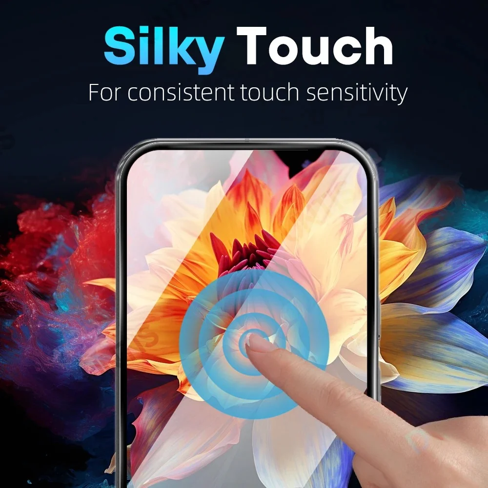 Premium 9H Tempered Glass Screen Protector with Anti-Scratch & Dust-Free Installation Box