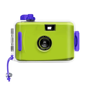 Retro Reusable 35MM Film Camera Waterproof Reloadable Film Camera Without Film Children Camera Film Camera for Shooting 5