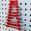 Wrench Spanner Sorter Holder Wall Mounted Tray Rack Storage Organizer Household Tool Organizer Rail Bracket Wrench Organizer 5