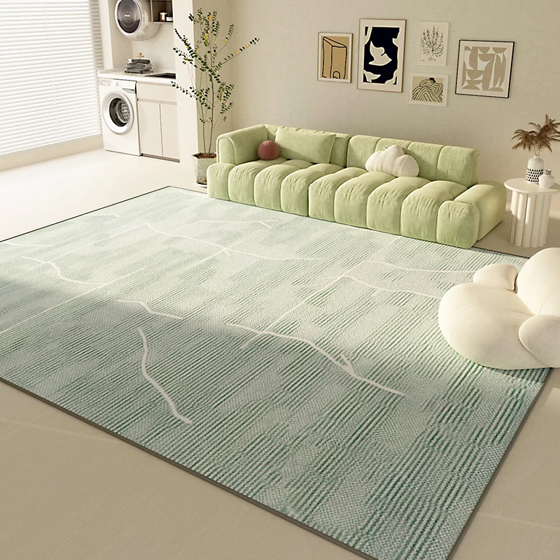 Modern Luxury Carpets for Living Room Green Bedroom Decor Plush Carpet Fluffy Soft Lounge Rug Home Thickened Washable Floor Mat 3